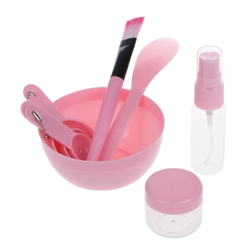 

Facemask Mixing Tool Sets DIY Face Mask Mixing Bowl Set Include Facial Mask Mixing Bowl Stick Spatula Silicone