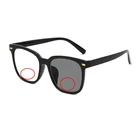 Бифокальные фотохромные очки для чтения для женщин и мужчин, большие квадратные очки с заклепками для вождения и путешествий, солнцезащитные очки для дальнозоркости
