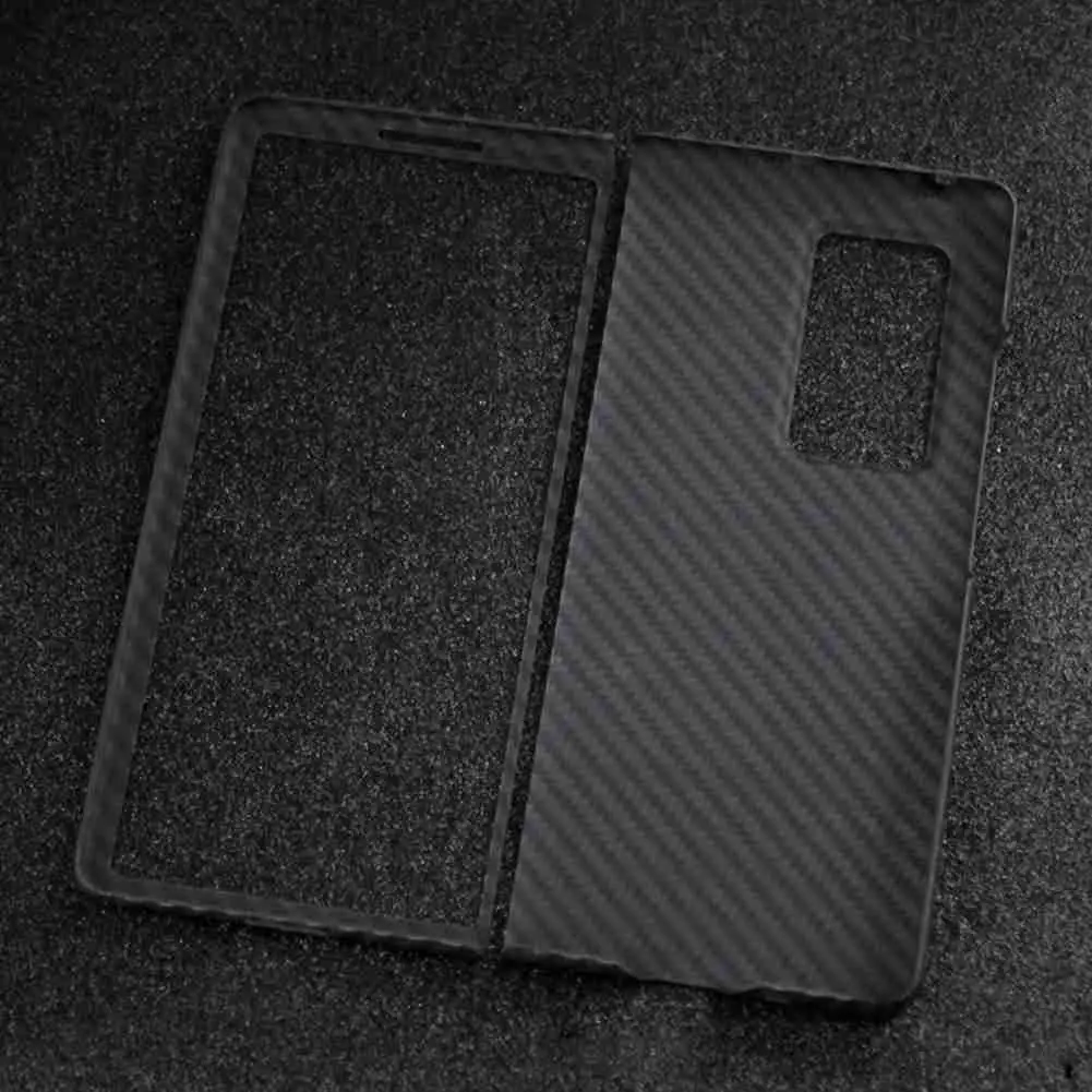 

Luxury Real Carbon Fiber Hard Cover Phone Case For Xiaomi Carbon Back Thin MIX Aramid Fold Real Fiber Bumper Ultra Cover Y2M1