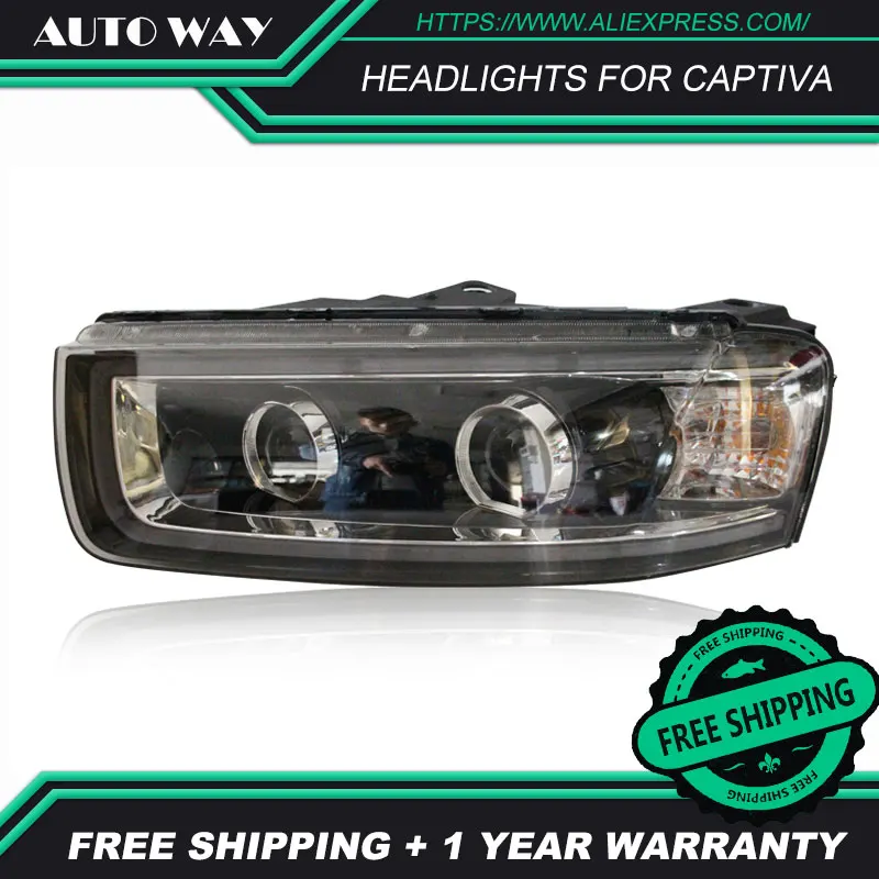 Автомобильный чехол для стайлинга фар Chevrole Captiva 2008 2014 Автомобильные светодиодные