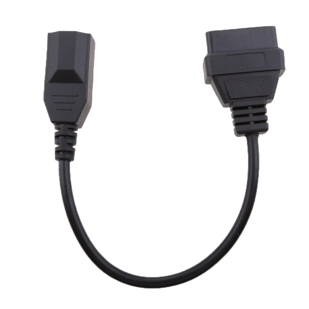 Автомобильная ошибка фиксации 3 Pin до 16 OBD2 OBDII сканер кабель адаптер пластик для