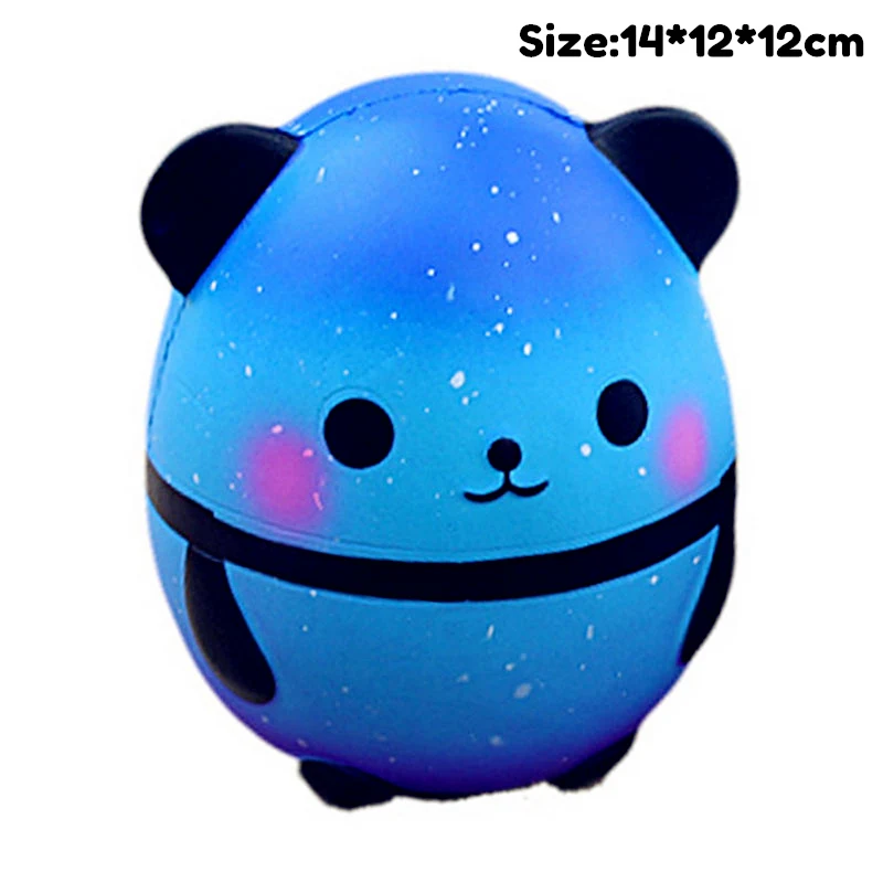 Kawaii Panda яйцо медленно поднимающийся моделирование Единорог Акула кошка | Игрушки-эспандеры -4000072028446