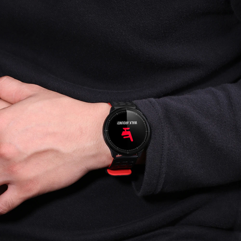 UHOOFIT спортивные P71 IP68 Водонепроницаемые Смарт часы пульсометр Монитор