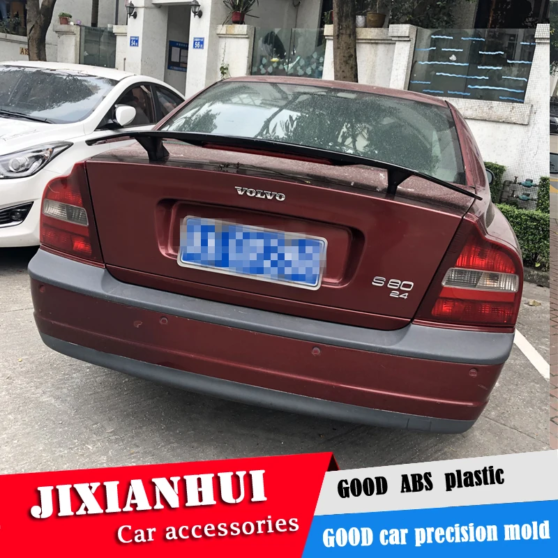 Для Volvo S80 спойлер 2006-2018 S90 TF ABS пластик Материал заднее крыло автомобиля Цвет