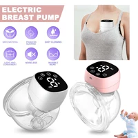 wearable electric breast pump usb chargable silent portable hands free portable breastfeeding milk extractor automatic milker