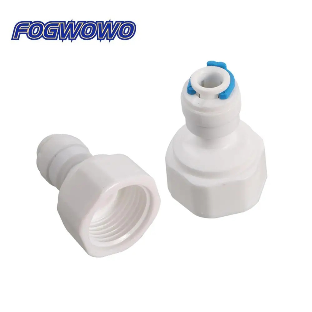 

FOGWOWO соединитель для садовой воды 1/2" на 1/4", пластик