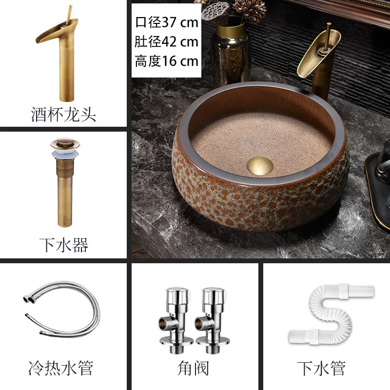 Китайская раковина Procelain керамические художественные раковины столешница для