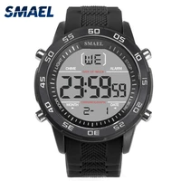 digital watches mens 2020 luxury top brand mens sports watch led alarm large dial electronic clock military wristwatch relojes