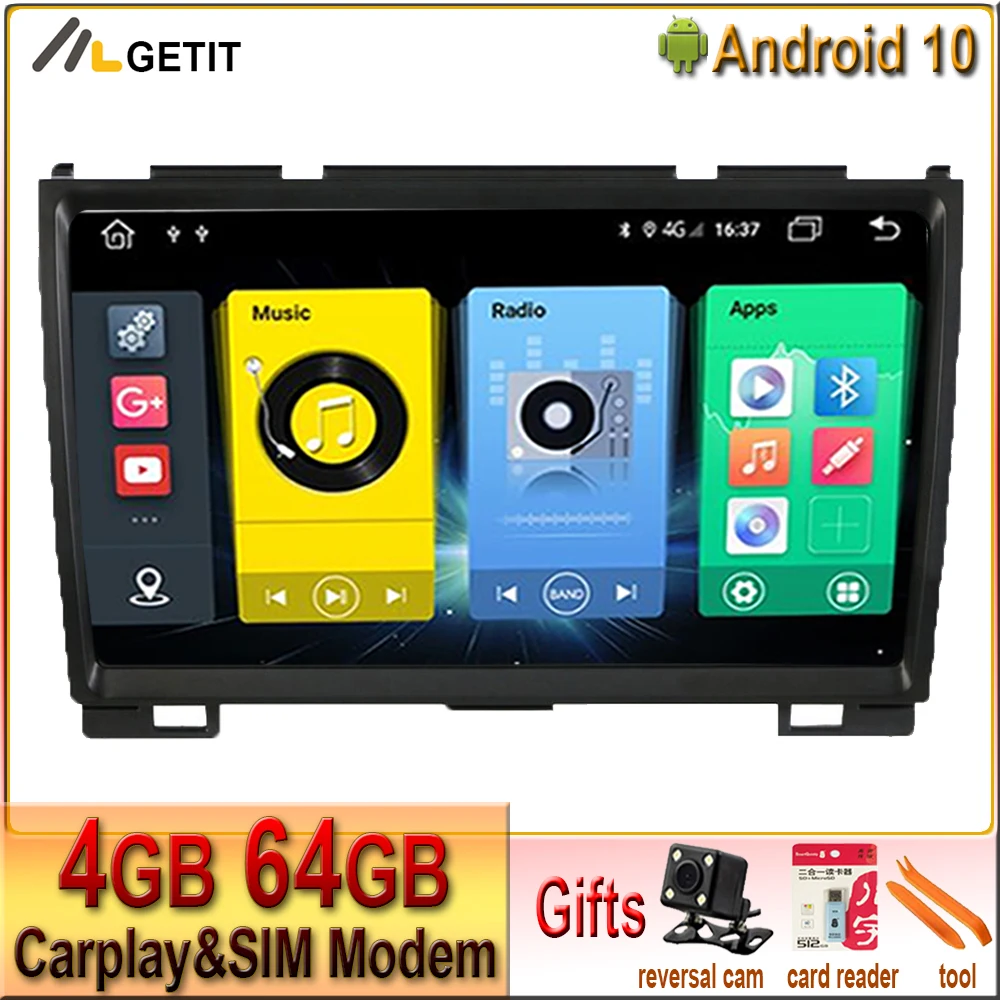 9 ''Android 10 автомобильный стерео Мультимедийный Плеер для Harvard Hover Great Wall H5 H3 Радио