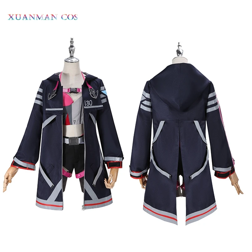 Azur Lane Косплей ВМС США Bremerton куртка футболка и шорты сексуальное бикини костюм ssn 698