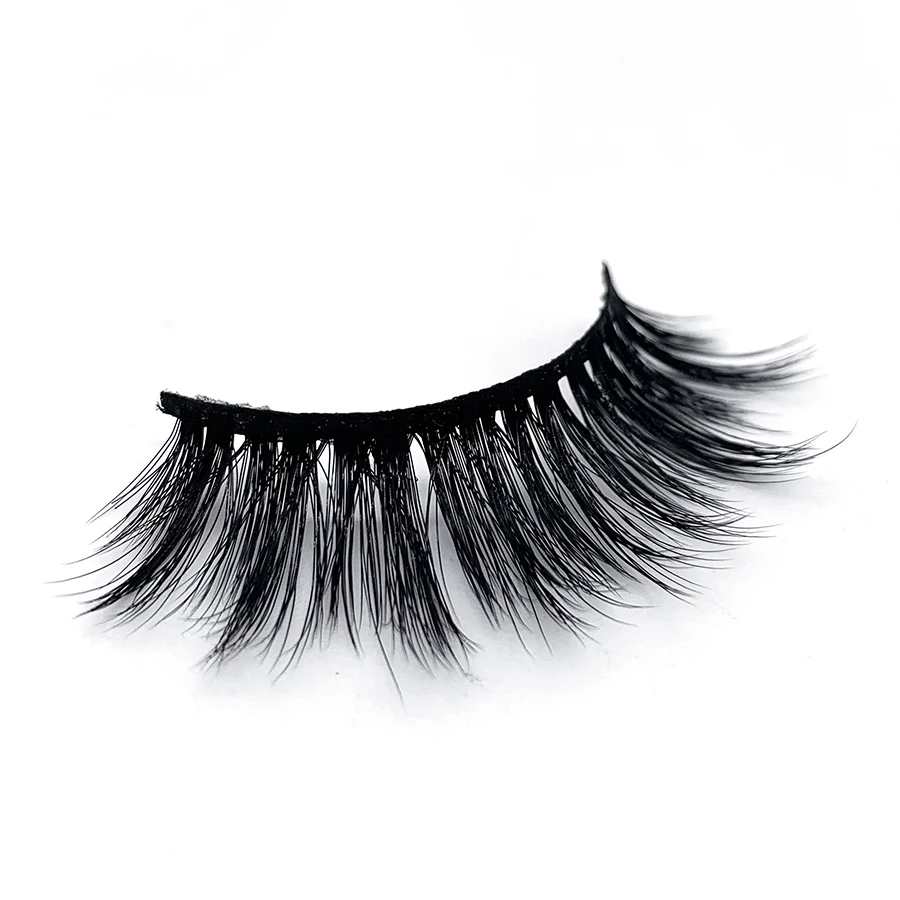 

Flash Girl New Styles SD68 Natural Reusable Eyelashes 3D Faux Mink Full Strip Eyelashes