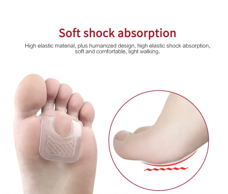 4 шт. силиконовые стельки для обуви противоскользящие гелевые подушечки ухода за