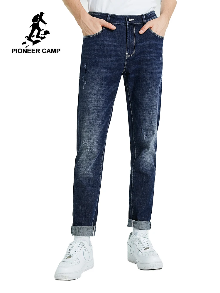 Pioneer Camp мужские джинсы повседневные модные джинсовые брюки брендовая прямая
