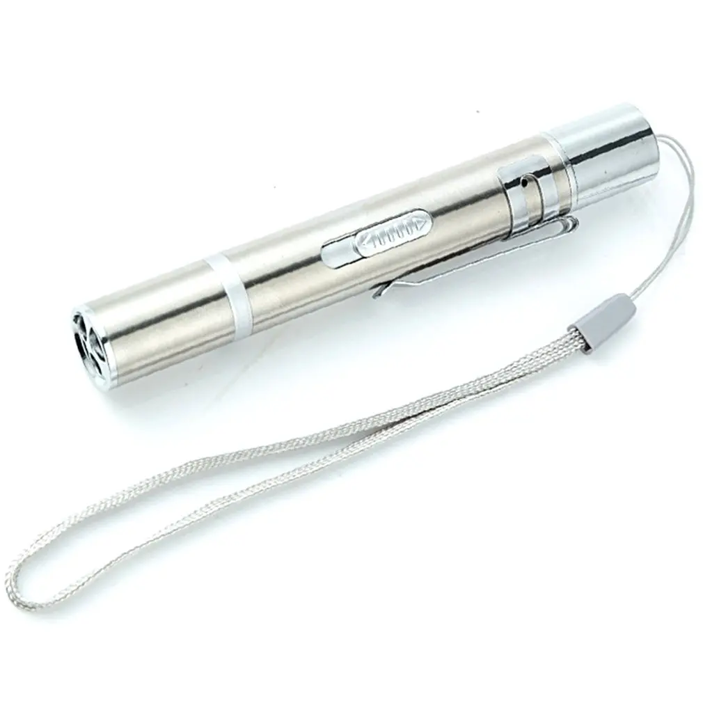 

Interactive Cat Toy For Kitten Dogs Indoor Pets Training Exercize Toys Floodlight Purple Light Single Point Luminous Pen