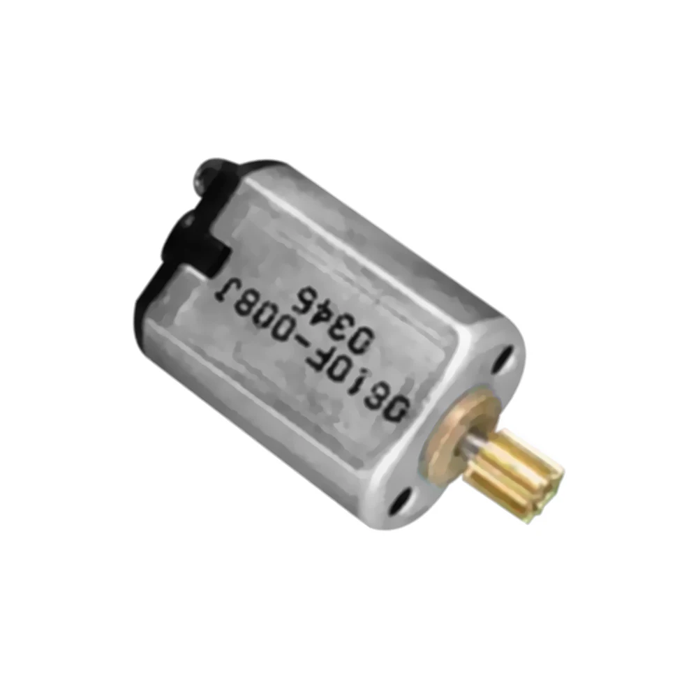 Высокоскоростной мини электродвигатель с металлической щеткой и зубчатым