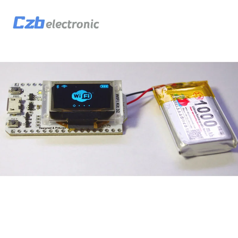 ESP32 0 96 дюймовый синий OLED дисплей Bluetooth WIFI комплект Lora 32 модуль Интернет разработки