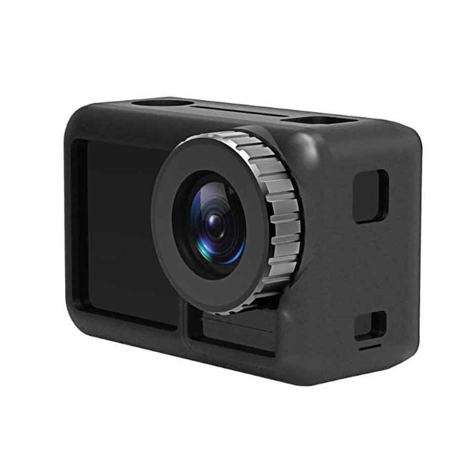 Силиконовый чехол для OSMO Action защитный мягкий аксессуаров экшн камеры DJI Osmo s
