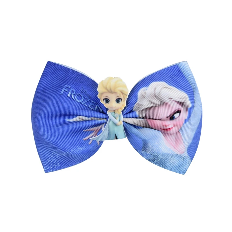 

Disney Frozen 4.7Inches Handmade Hairpins Kids Hairgrips Daily Headwear Accessoires Girls Princess Cosplay Headwear Headdress