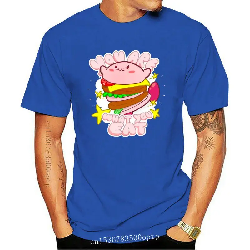

New Male You Are What You Eat T-shirt Anime T-Shirt Pure Cotton S-6XL Plus Size Homme T Shirt 100% Cotton