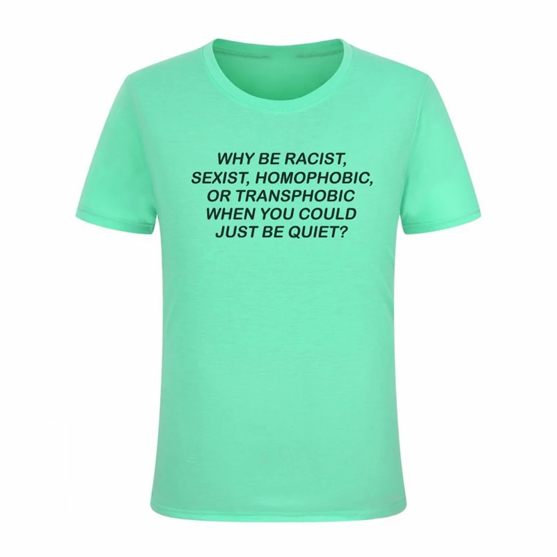 Футболка женская хлопковая с надписью Why Be раст | Женская одежда