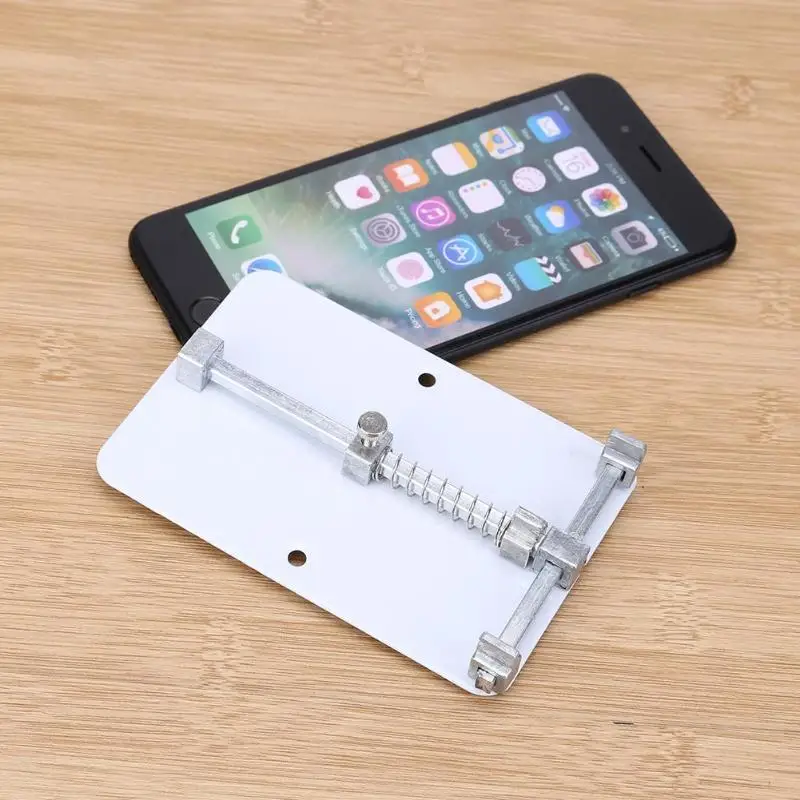 Mobile Phone Repair Fixture Holder Work Station Platform Fixed Support Clamp Steel PCB Board Soldering Repairing | Инструменты