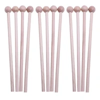 12pcs wooden mallets percussion sticks xylophone glockenspiel mallets supplies
