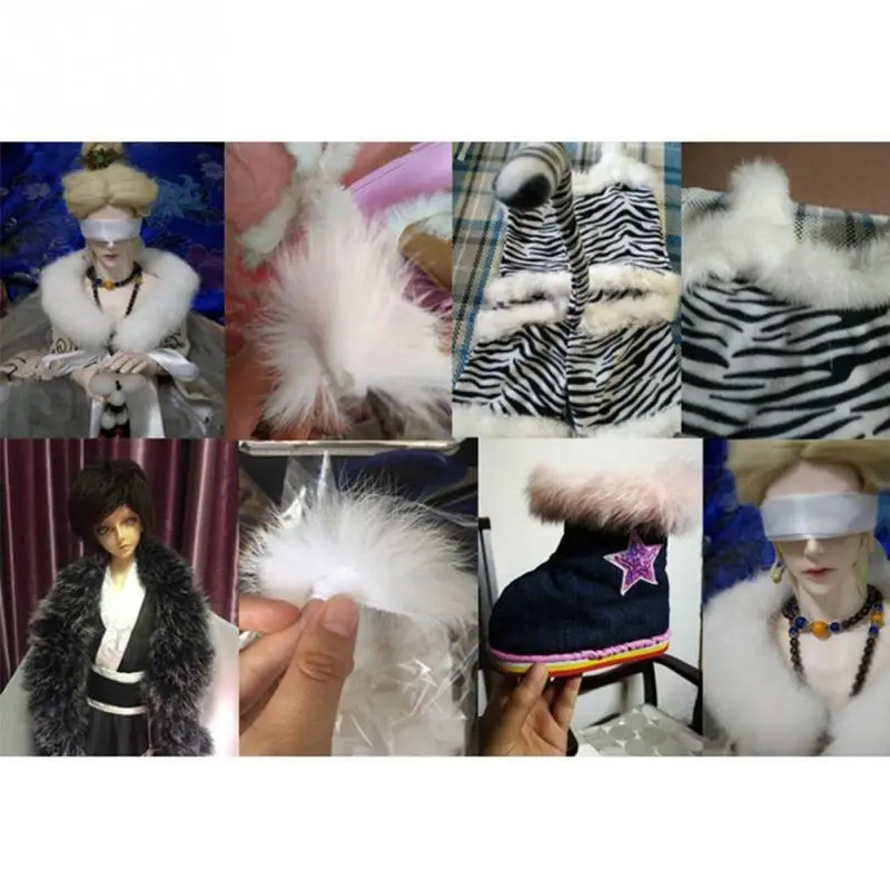 Меховые аксессуары лента из искусственного кроличьего меха сделай сам отделка