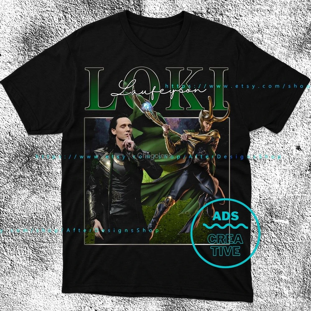 Loki laufeyson футболка LTL27 Tom Hiddleston Футболка Король Асгард ОДИН Тор футболка|Мужские