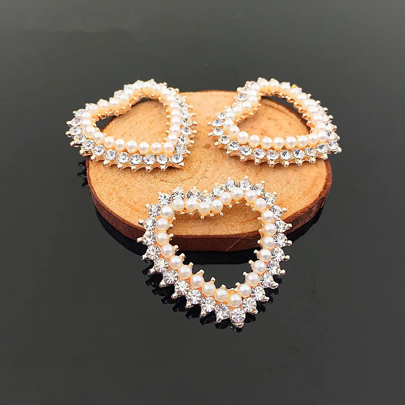 5 шт. хорошее куртка с гусиным сплав головистой формы сердца цвета слоновой кости