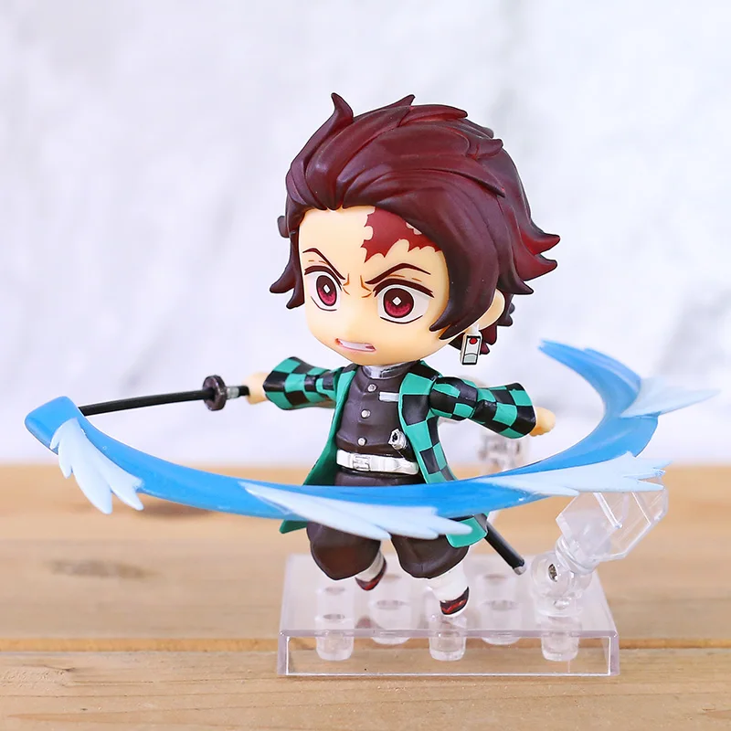 

Demon Slayer Kimetsu No Yaiba #1193 Kamado Tanjirou / 1194 Nezuko Q Version PVC Action Figure Doll Toy