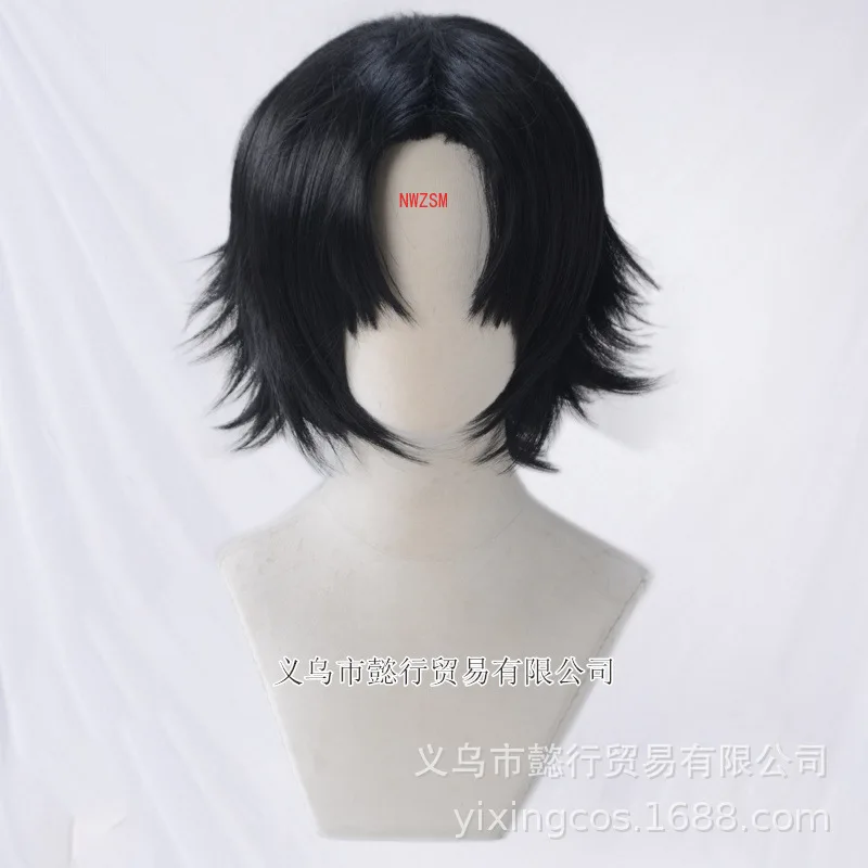 

Черный короткий синтетический парик Hunter X Hunter Kulolo Lushilufelu для косплея на Хэллоуин, вечерние карнавальные волосы