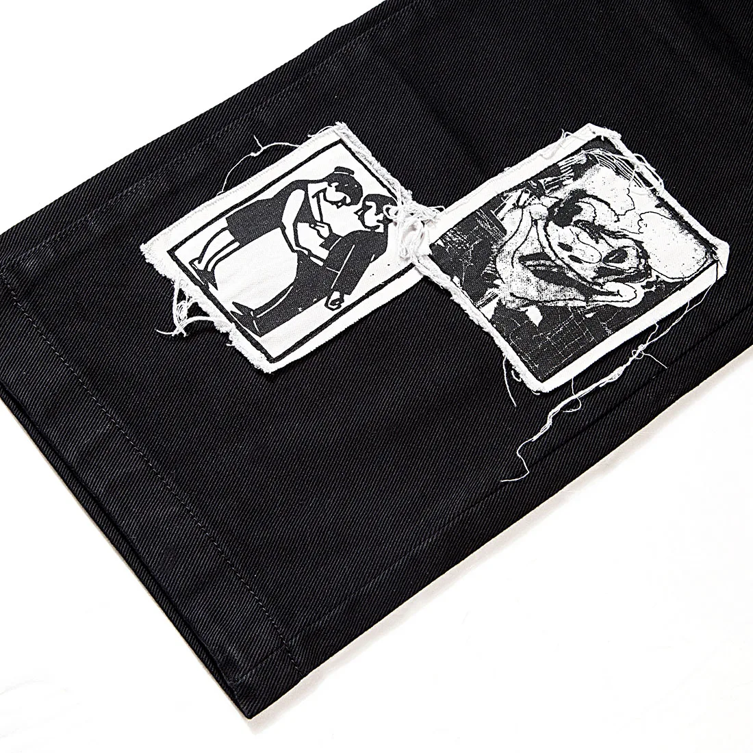 Мужские джинсы ATSUNSET повседневные с принтом в стиле хип-хоп всесезонные хараюку