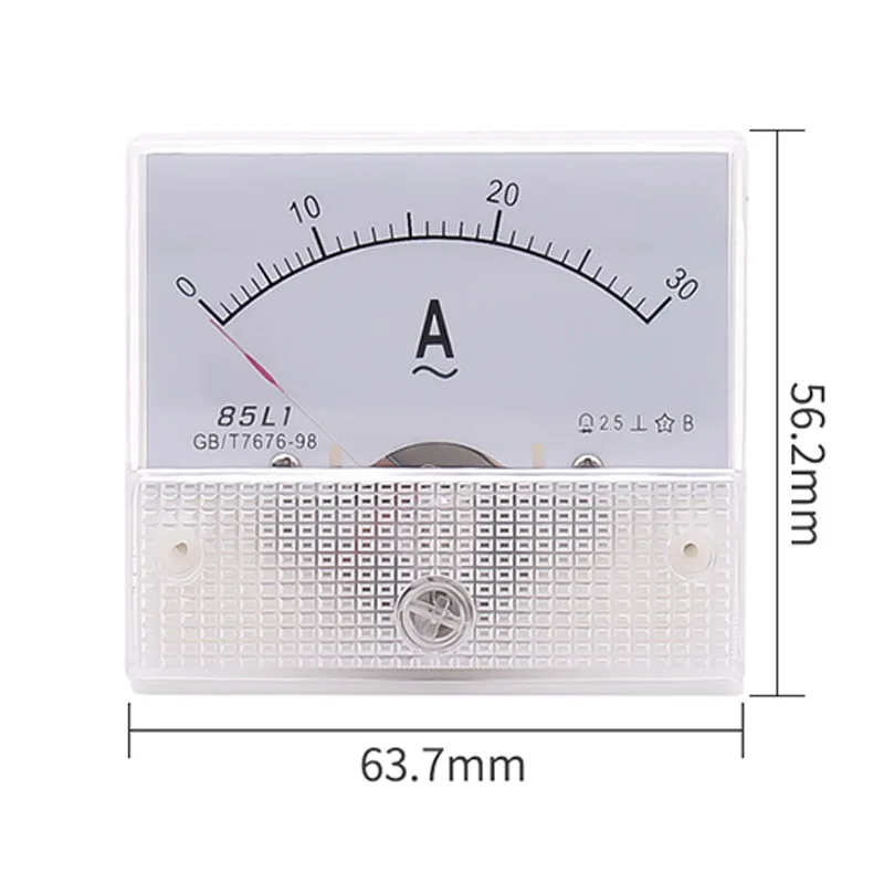 85L1-A AC Амперметр Аналоговый Измерительный диапазон 75A 5A 10A 15A 20A 30A 50A 100A 200A 300A Micro ток
