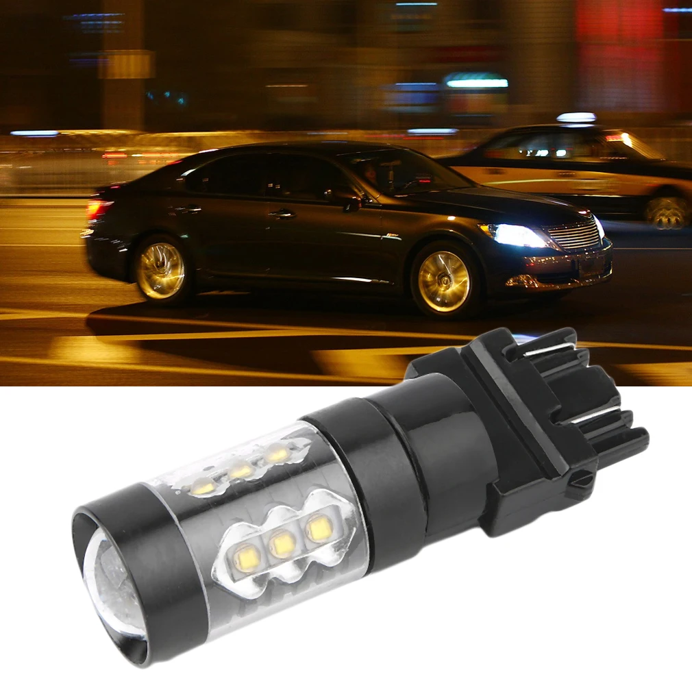 

Universal Design Low Power Consumption 80W High Bright 16LED Reverse Lights 12V-24V Car Parking Bulb T25