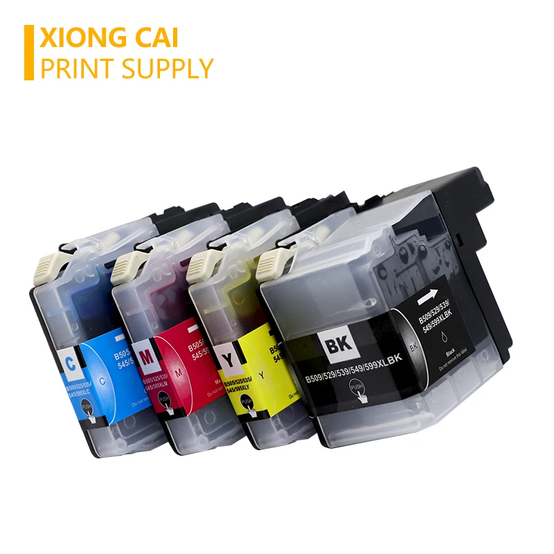 Высококачественный полный чернильный картридж 8 шт. для Brother LC529 DCP J100 J105 MFC J200