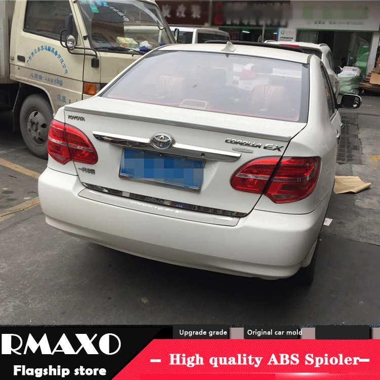 Спойлер для TOYOTA Corolla 2006 2012 высококачественный спойлер из АБС пластика заднего