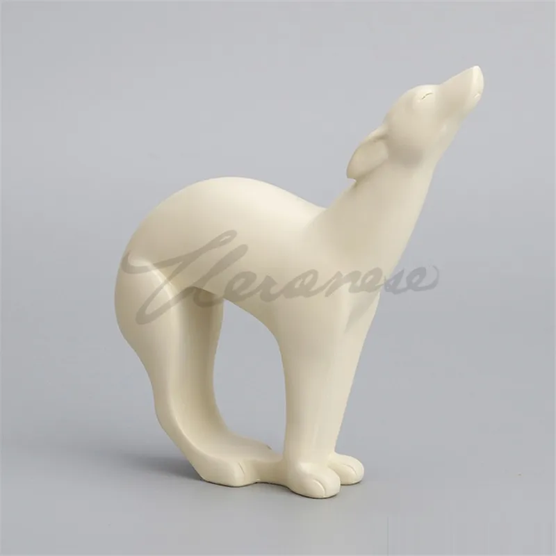 

CREATIVE ARTS DOG ART SCULPTURE DOG FIGURINE ANIMAL STATUE RESIN CRAFTS HOME DECORATION BIRTHDAY GIFT R5040