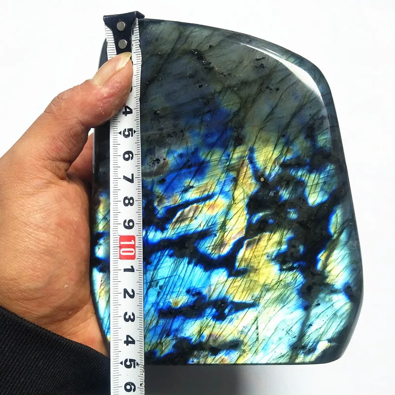 

1967g Natural stone labradorite crystals for healing and home decoration moonlight stone chakra feng shui stones