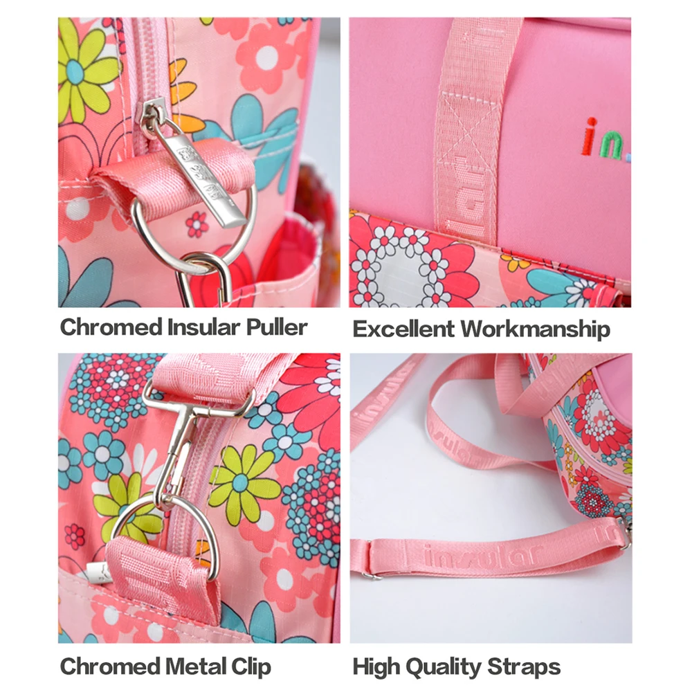 

Multi-function And Large-capacity Mommy Bag Baby Travel Care Package One-shoulder/Cross-body Diaper Bag Fashion Mommy Bag