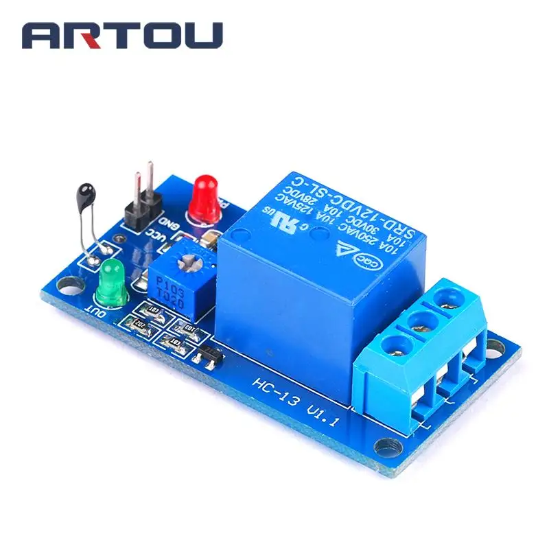 DC 5V 12V 1 канальный модуль датчика температуры|thermal sensor module|temperature modulesensor module |