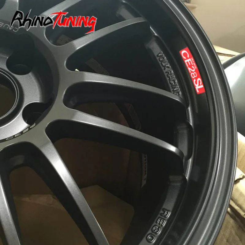 Комплект из 4 предметов Rays Volk Racing Car колесных дисков Стикеры для TE37 SL CE28 GramLights Авто колеса этикетка для укладки волос