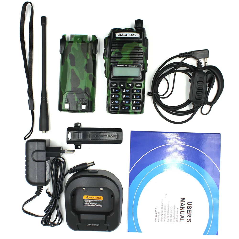 Рация BaoFeng UV 82 5 Вт два диапазона 136 174 и 400 520 МГц Любительская Двусторонняя