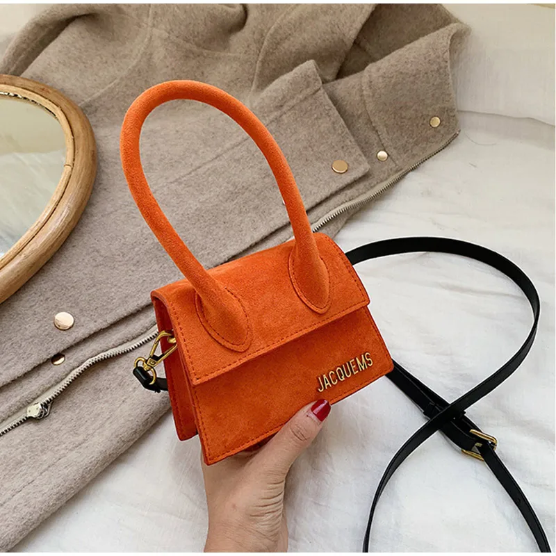 Orange Женская мини-сумка-тоут, новинка, крокодиловый узор, флип-сумка через плечо, женская простая сумка на плечо, маленькая квадратная женская сумка - Цвет: Orange