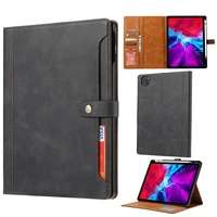 for ipad air 4 10 9 case luxury flip leather book tablet cover with cards slot wallet stand sleeve for ipad pro 11 12 9 mini 4 5