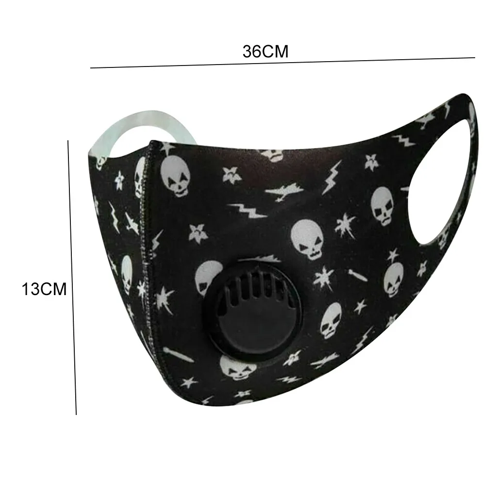 

2pc Mouth Caps Washable Adult Black Masks Washable Reusable Mouth Mask Anti-spitting Face Masks Washable mascarillas