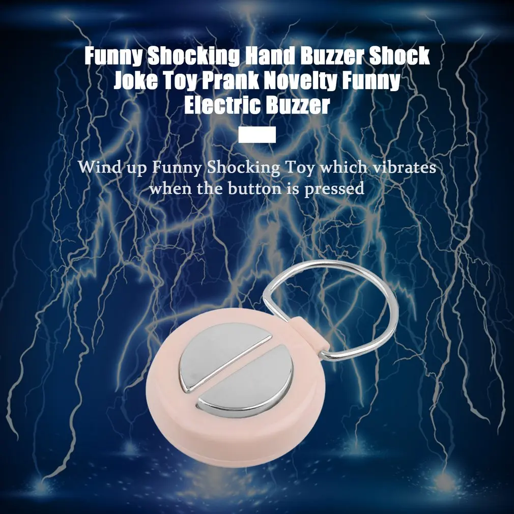 Оригинальный Забавный шокирующий ручной зуммер шоковая шутка игрушка прикол