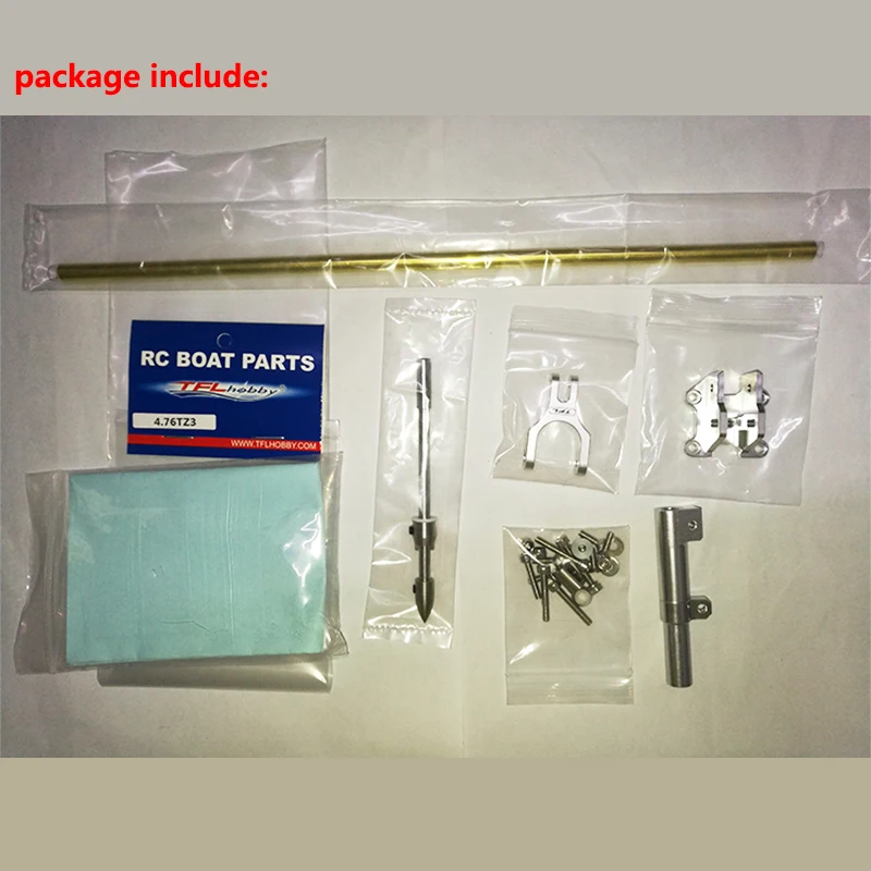 

1set Transmission Shaft Kit w Holder Bracket Removable Assembly 4.76mm Flex shaft*Plastic Tube*Brass Pipe*Drive Axis*Bullet DIY