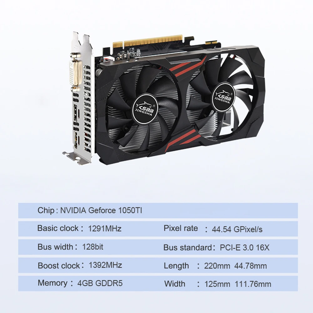 Оригинальная Совершенно новая Видеокарта GTX 1050 бит GDDR5 960 TI/550TI/650TI/750TI 4G/2G NVIDIA Gaming