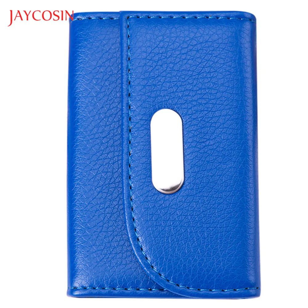 Модные кошельки Jaycosin женский длинный клатч однотонный кошелек на застежке из