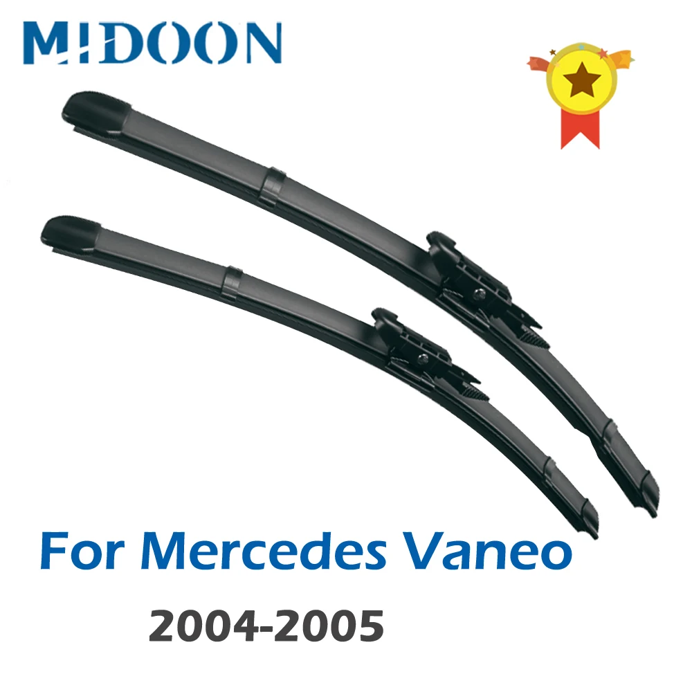 Щетки стеклоочистителя MIDOON для Mercedes Benz Vaneo W414 26 и 24 дюйма подходят кнопочных